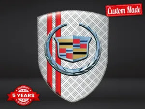 Cadillac Badge Bombé Édition Premium Style Dôme Course ST
